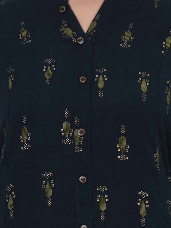 printed kurta palazzo set - 17230508 -  Standard Image - 4