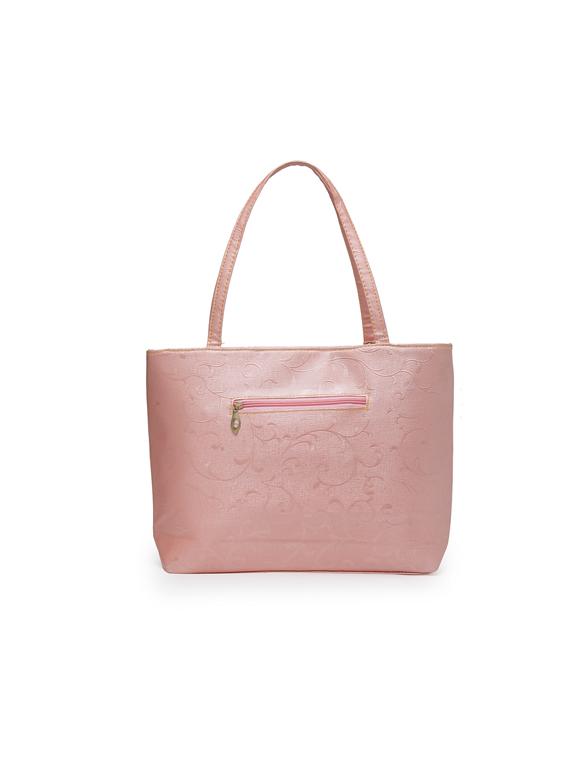 pink leatherette (pu) handbag - 17231998 -  Standard Image - 1