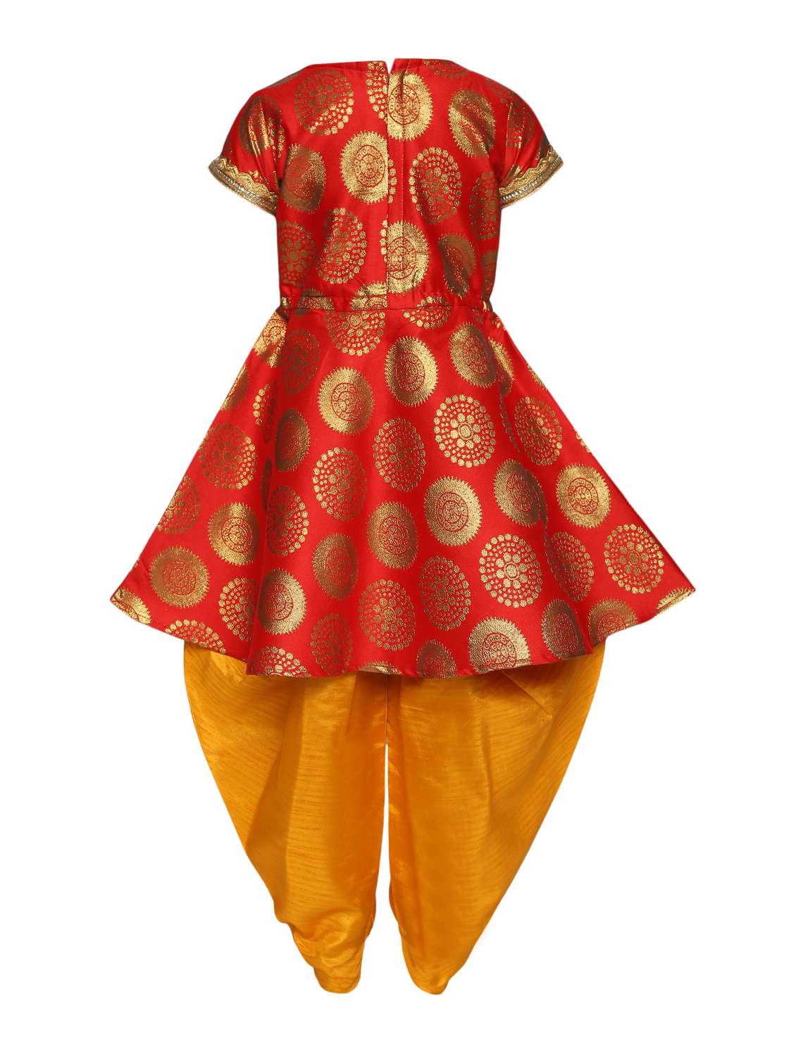 red georgette suit set - 17234115 - Standard Image - 1