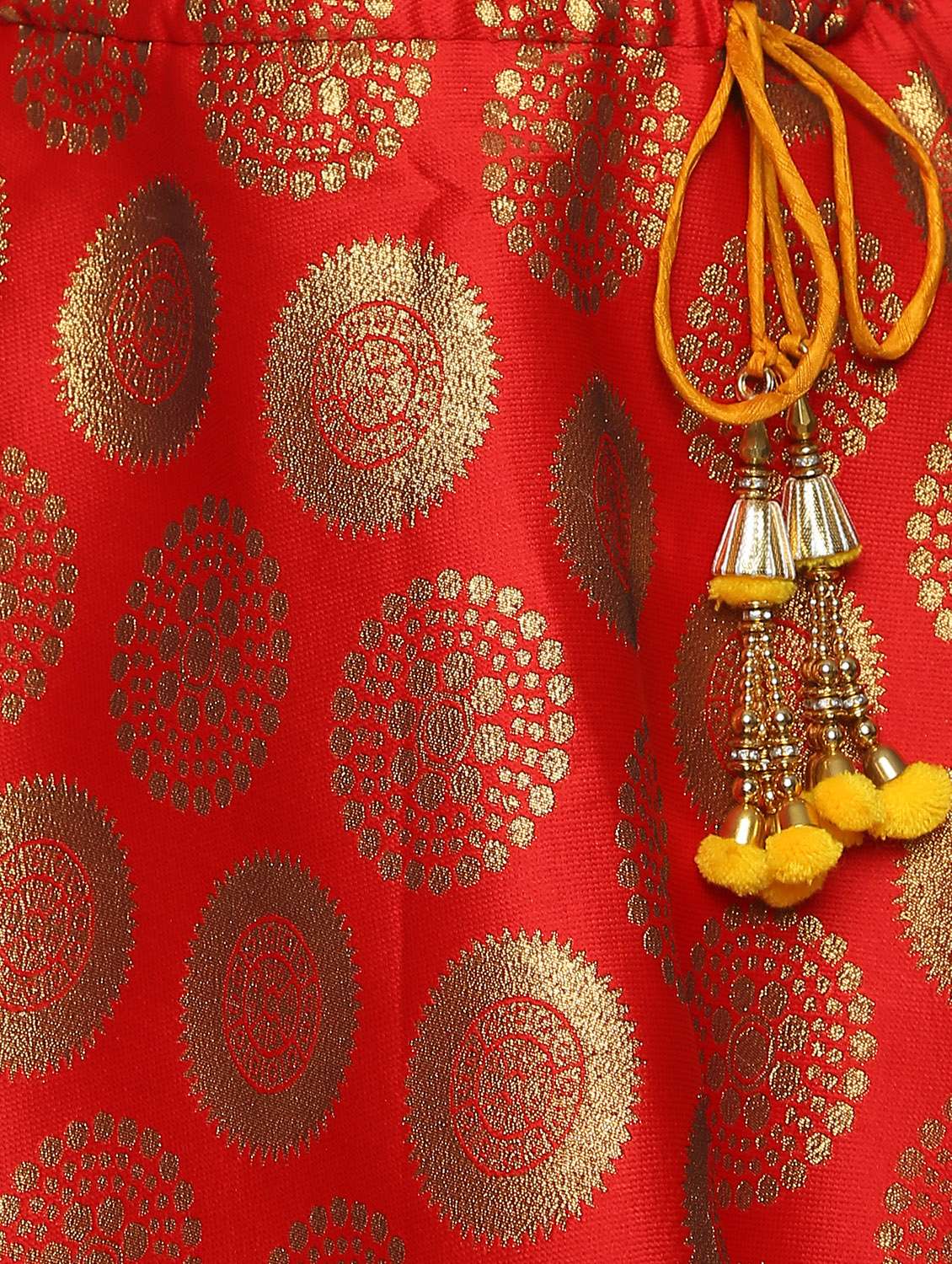 red georgette suit set - 17234115 - Standard Image - 4