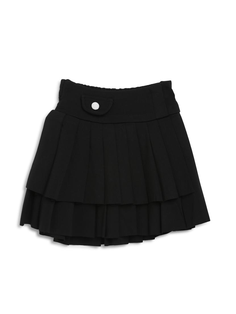 black rayon skirt top twin sets & jump suit - 17234125 - Standard Image - 1