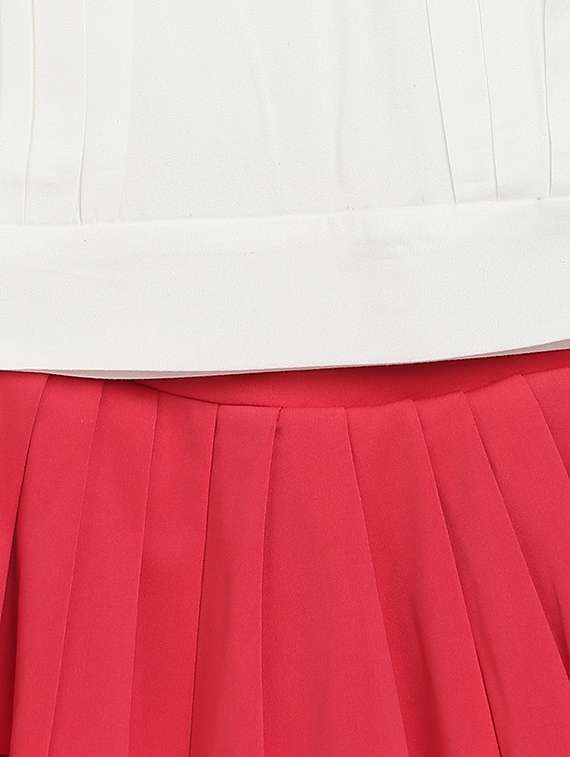 pink rayon skirt top twin sets & jump suit - 17234127 - Standard Image - 4