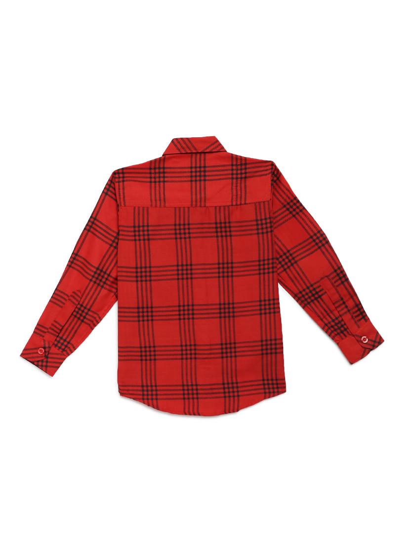 red cotton shirt - 17234249 -  Standard Image - 1