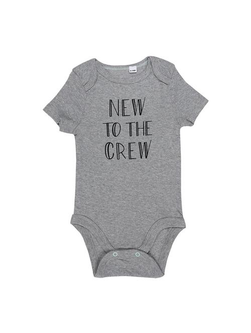grey cotton rompers onesies and romper - 17234591 - Standard Image - 0