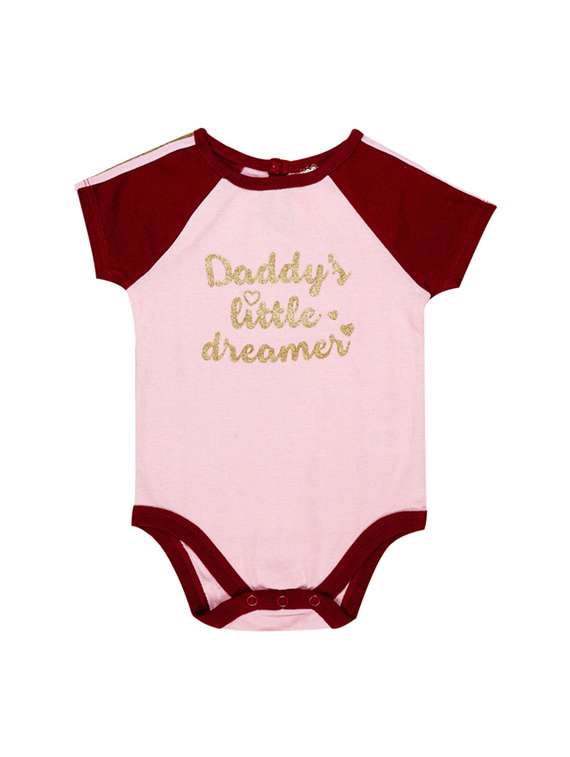 pink cotton rompers onesies and romper