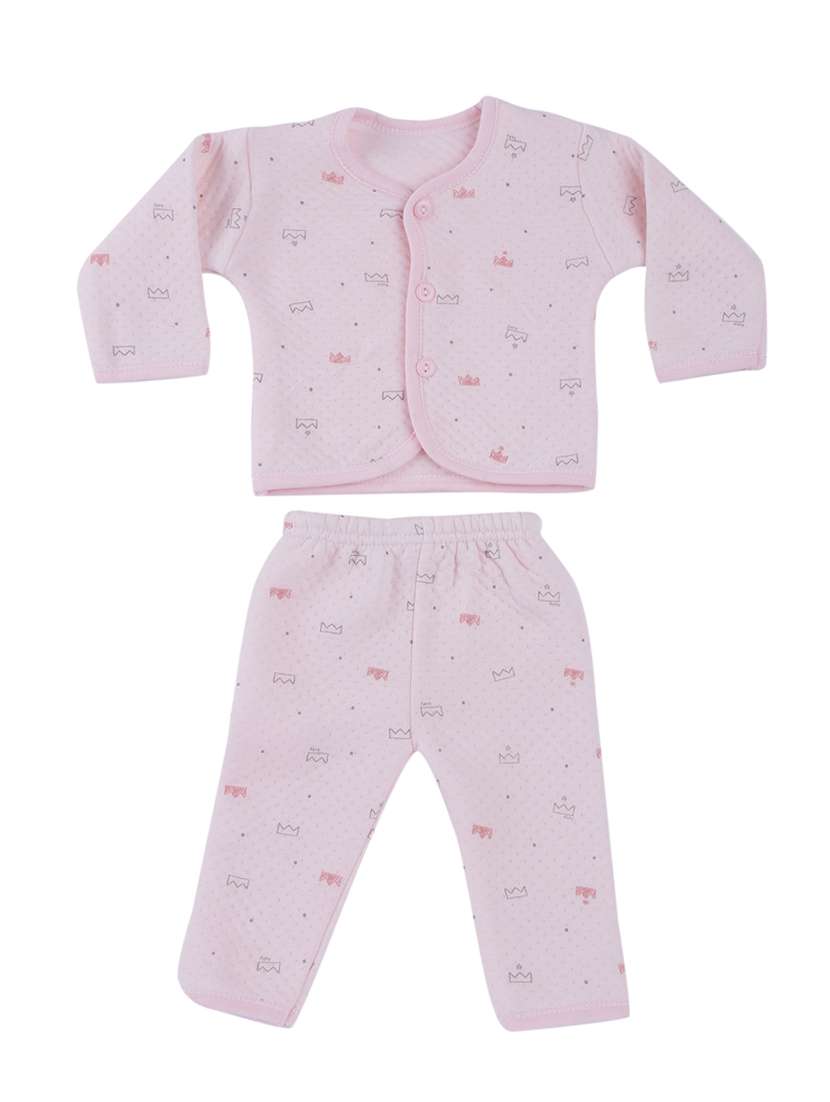 pink cotton twin sets onesies and romper