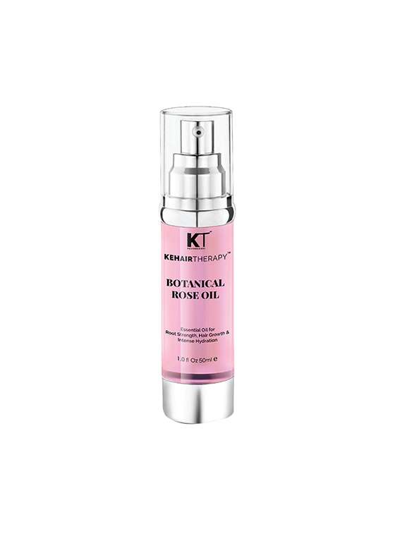 kt professional kehairtherapy botanical rose oil serum - 50 ml