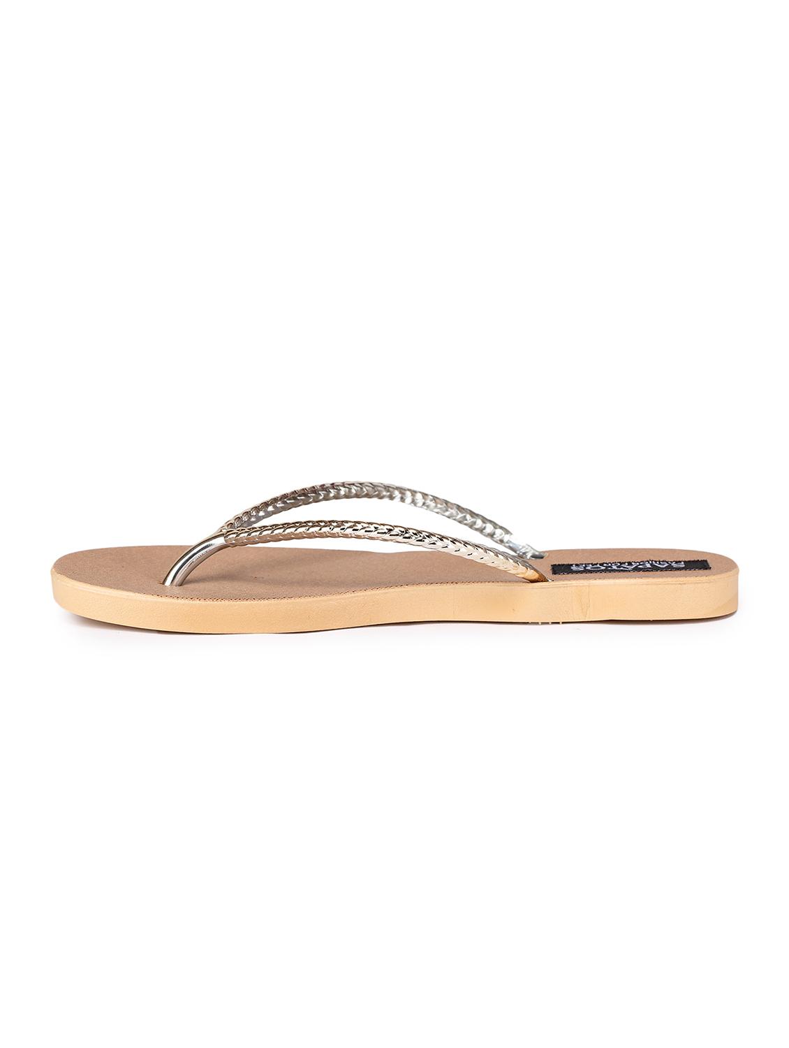 gold toe separator flip flops - 17238431 - Standard Image - 1