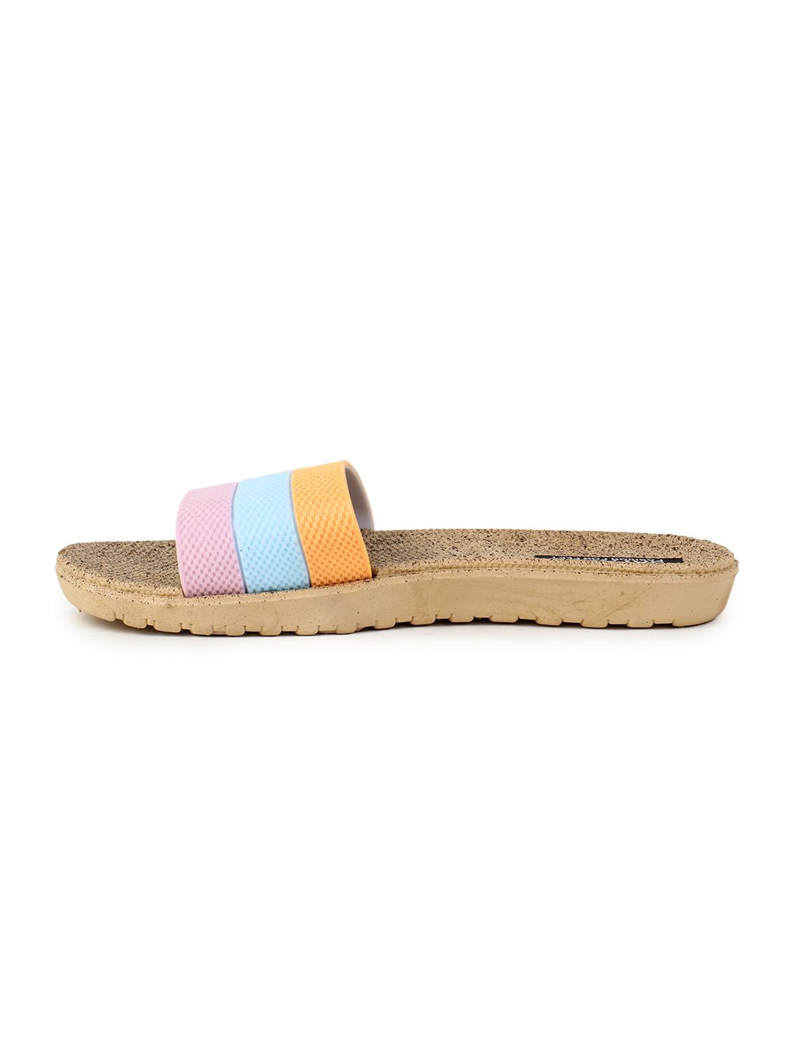 multi colored slip on flip flop - 17238460 - Standard Image - 1