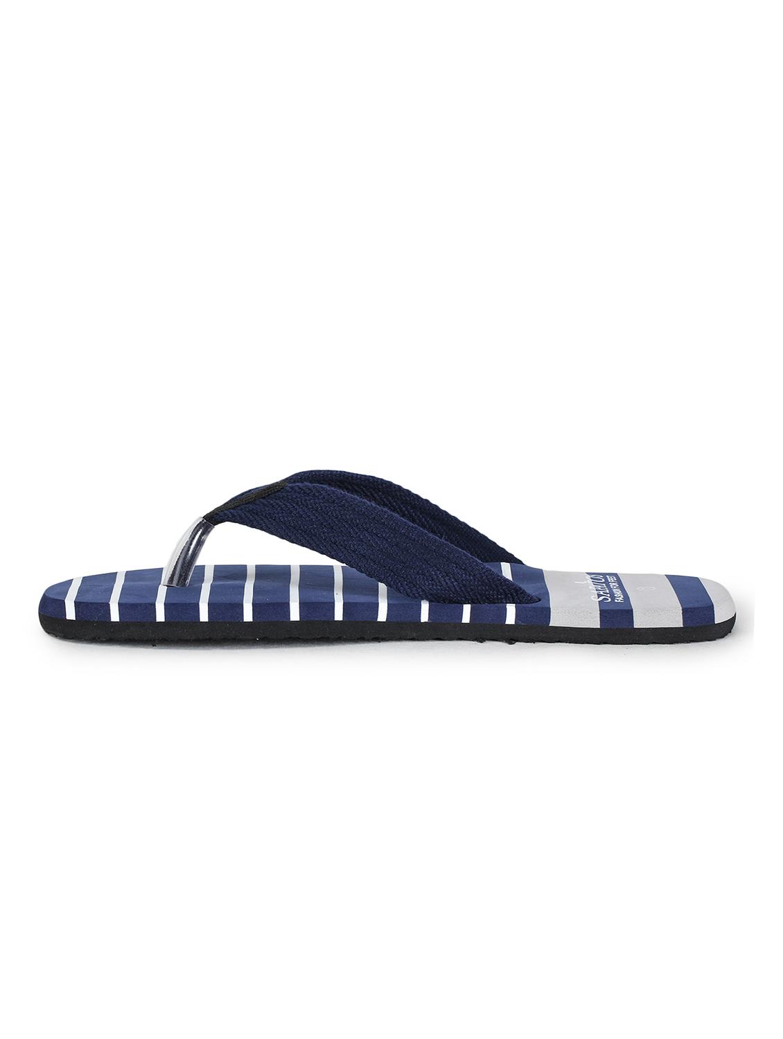 blue rubber slip on slippers - 17238497 -  Standard Image - 1