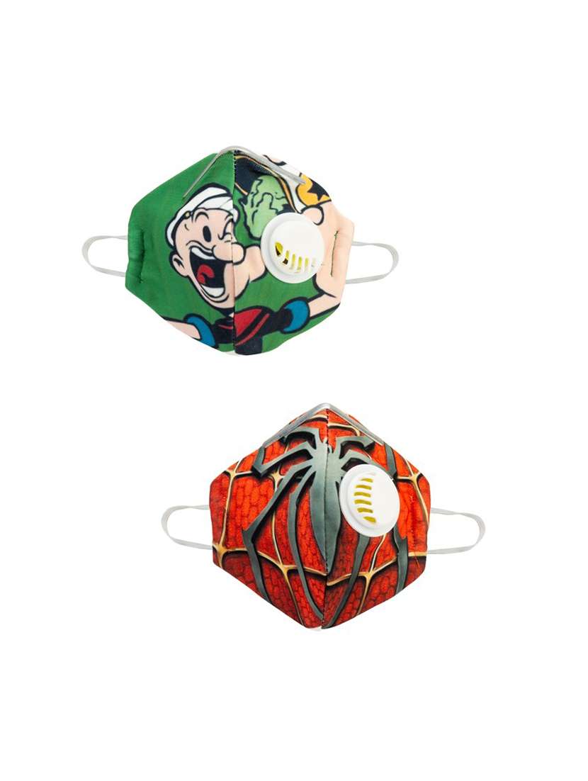 multi colored cotton antipollution mask