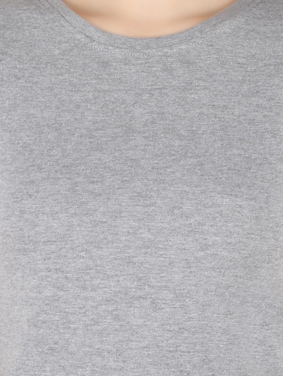 grey cotton regular tshirt - 17240579 - Standard Image - 4