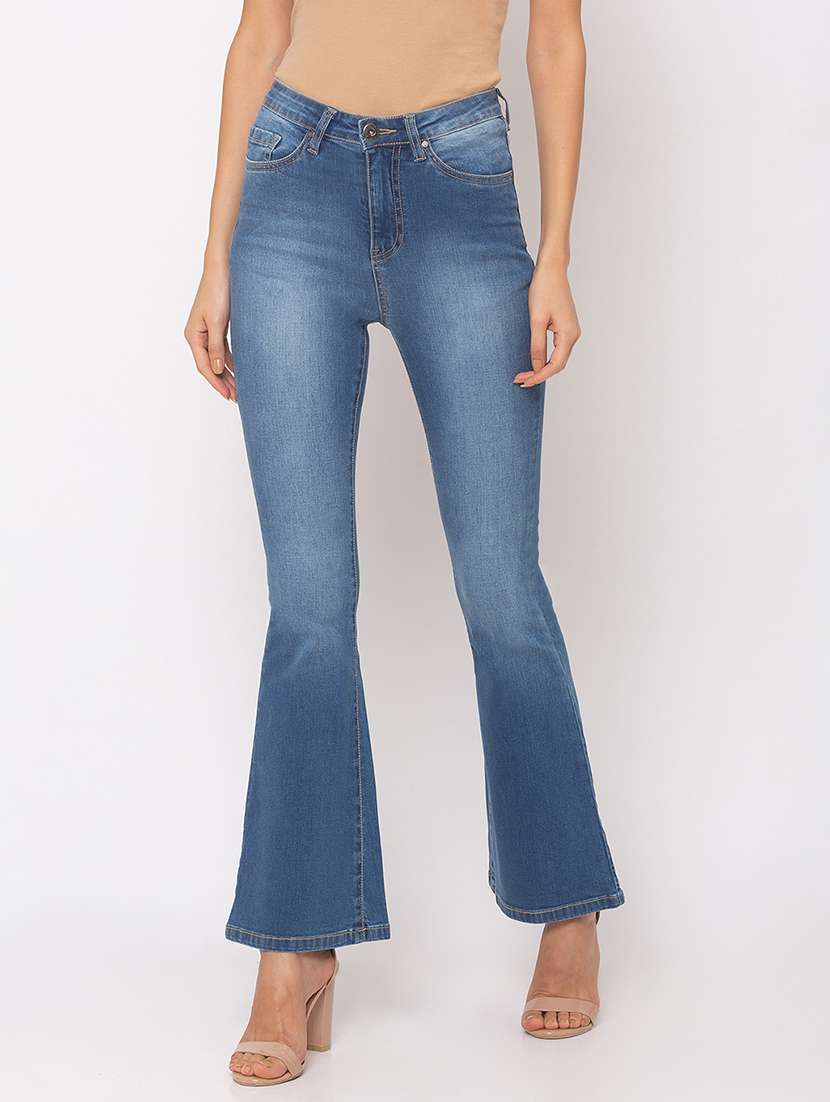 dark blue denim jeans