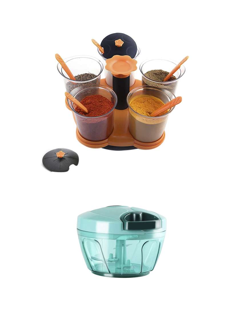 multipurpose pickle aachar with handy mini chopper combo set pack of 2  
