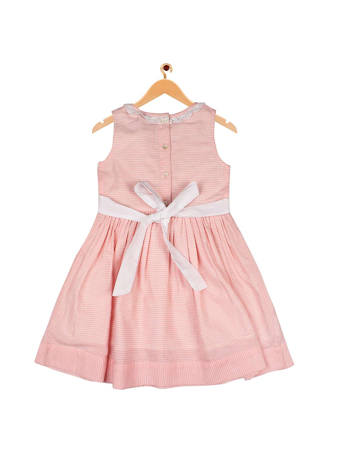girls round neck sleeveless frock - 17241438 - Standard Image - 1