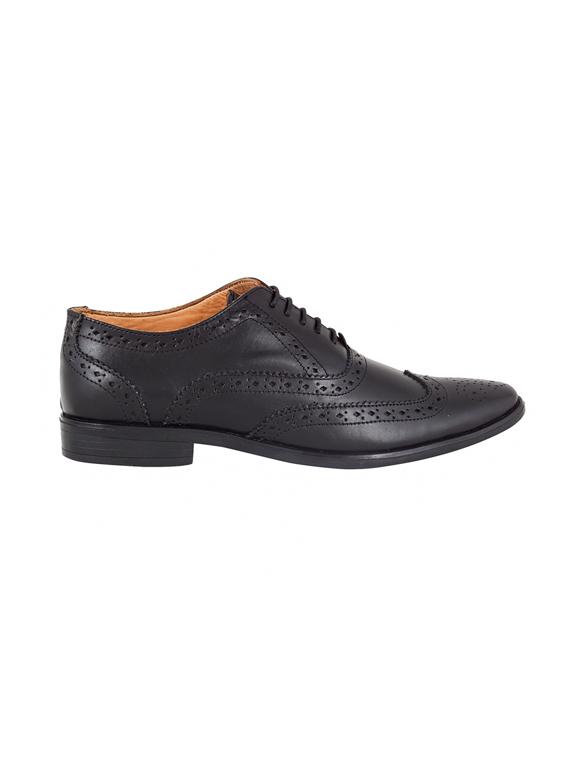 black lace-up brouges - 17242301 - Standard Image - 1