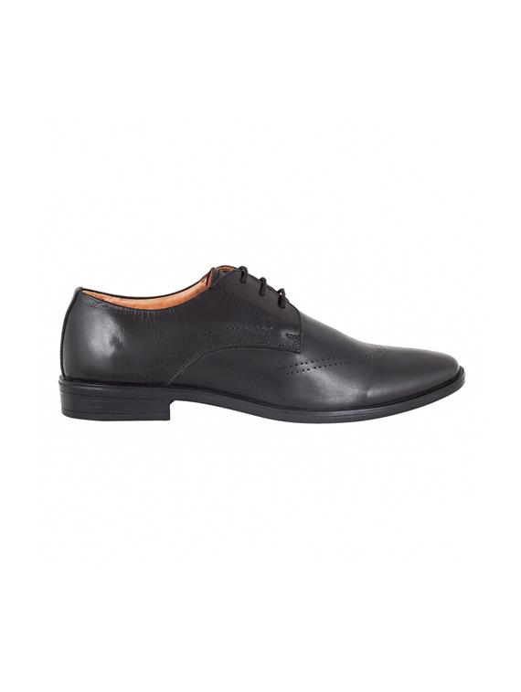 black lace-up derbys - 17242312 - Standard Image - 1