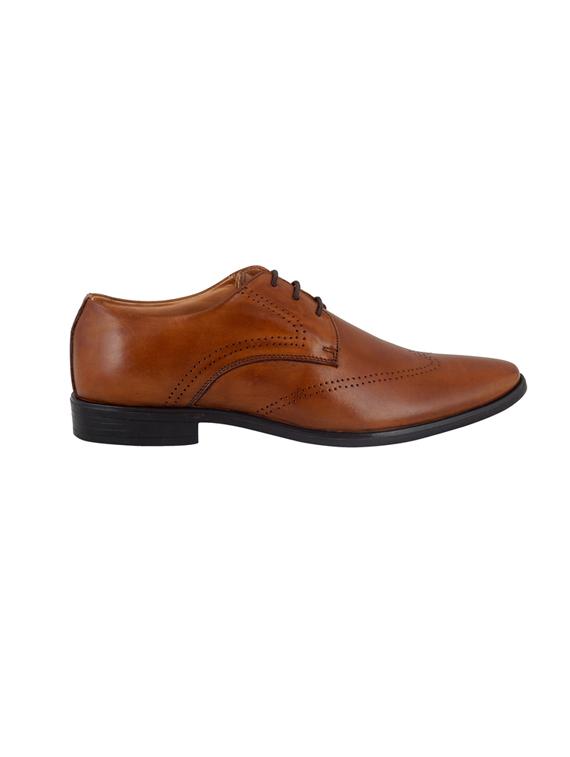 tan lace-up derbys - 17242313 - Standard Image - 1