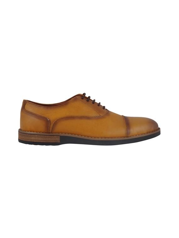 tan lace-up oxfords - 17242318 - Standard Image - 1