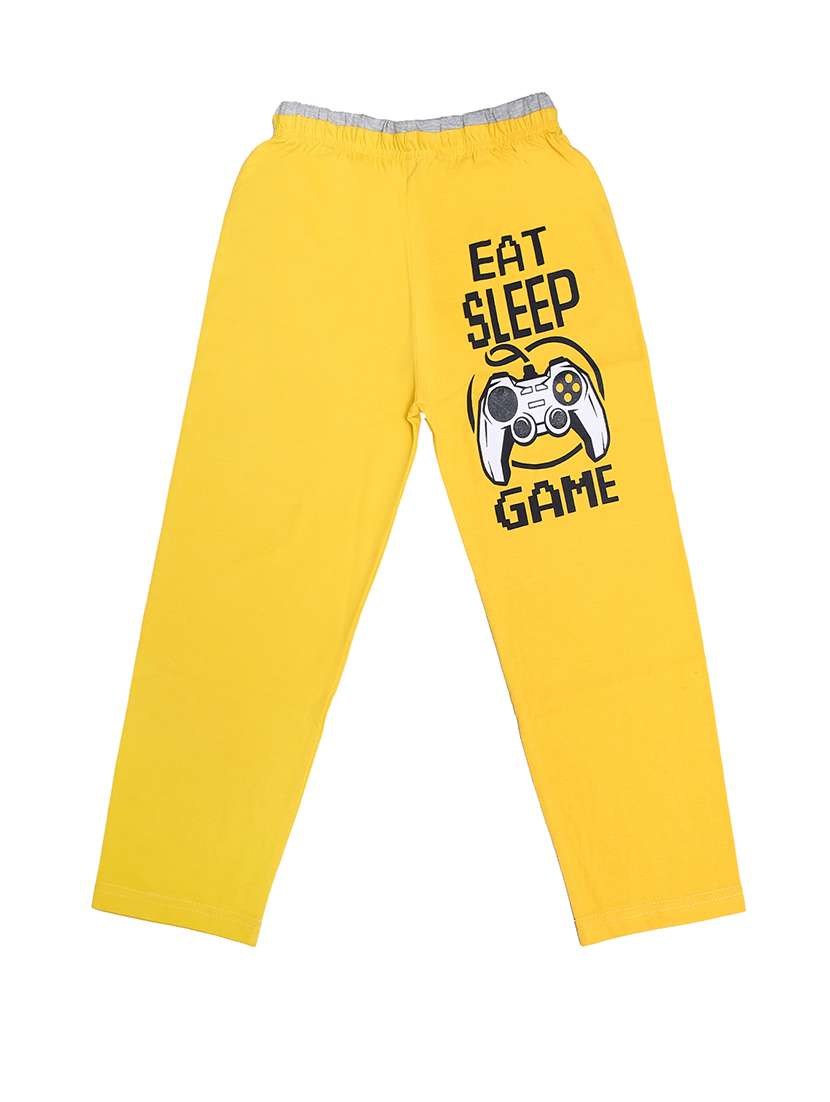 yellow cotton track wear