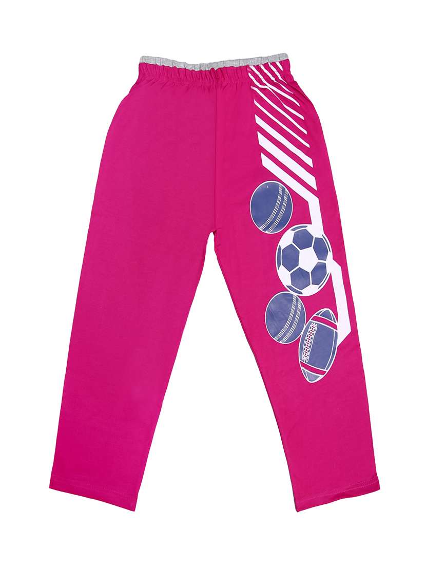 pink cotton track wear