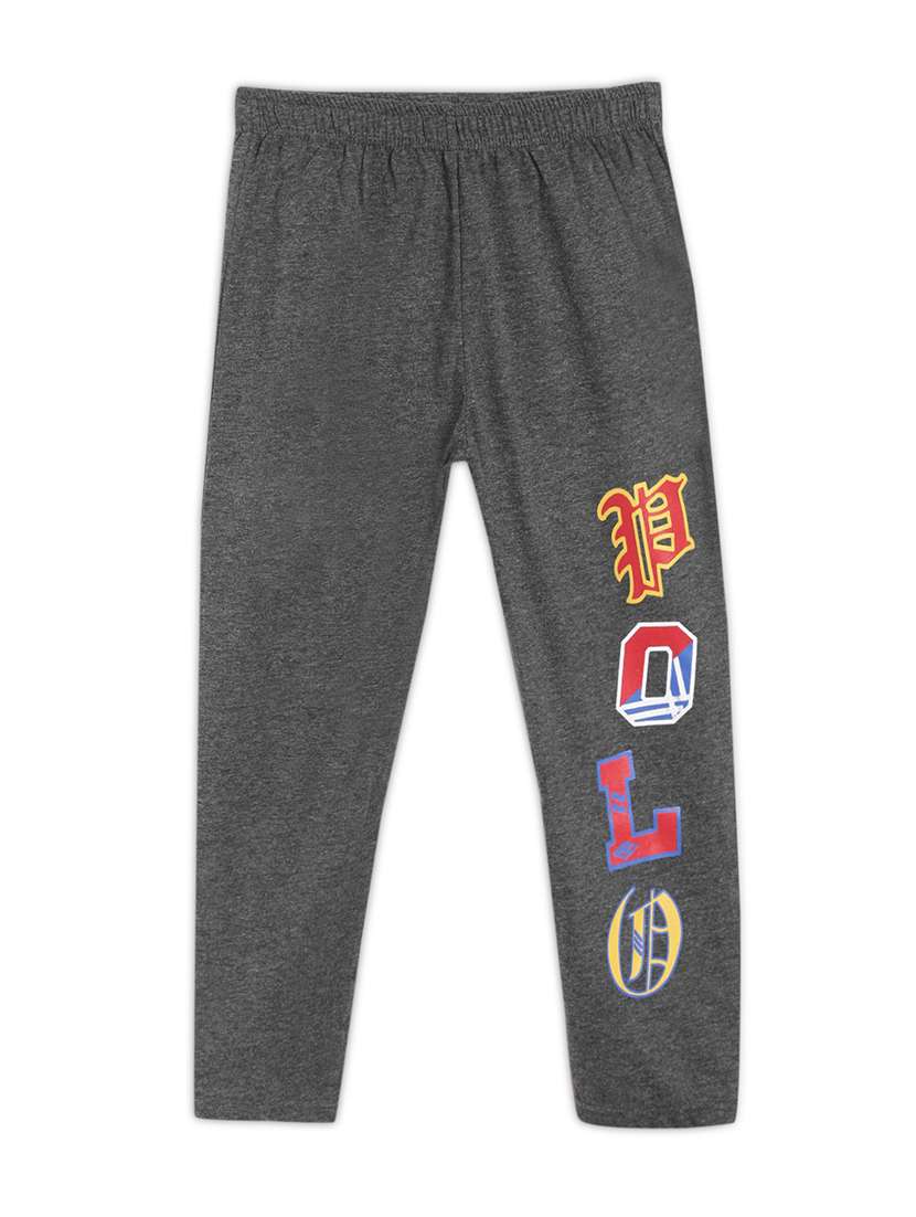 grey cotton track wear