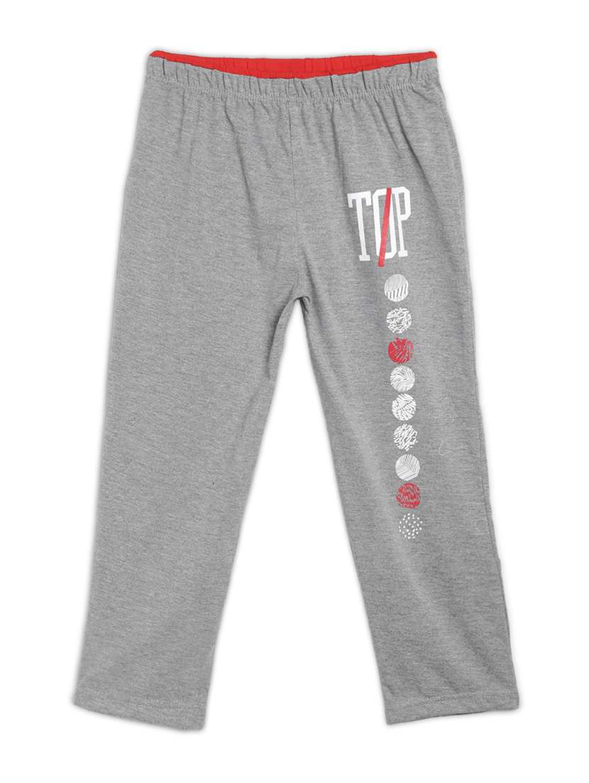 grey cotton track wear