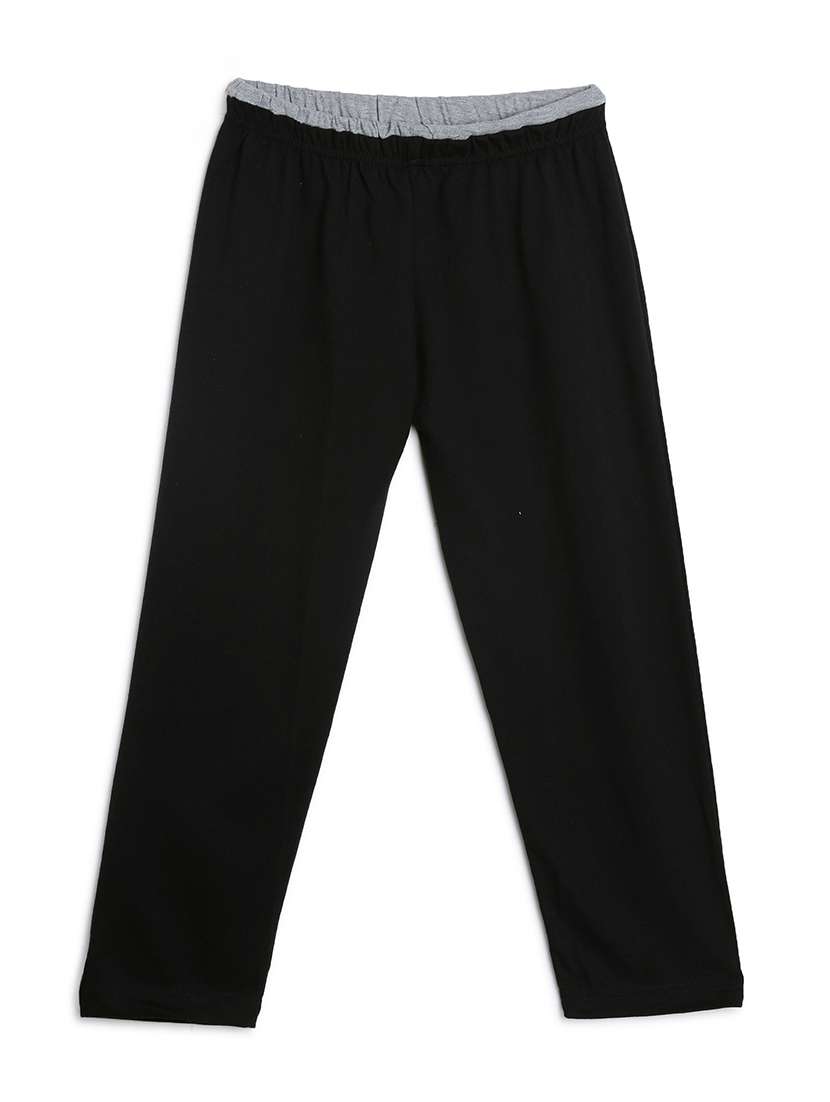 black cotton track wear - 17244097 -  Standard Image - 1