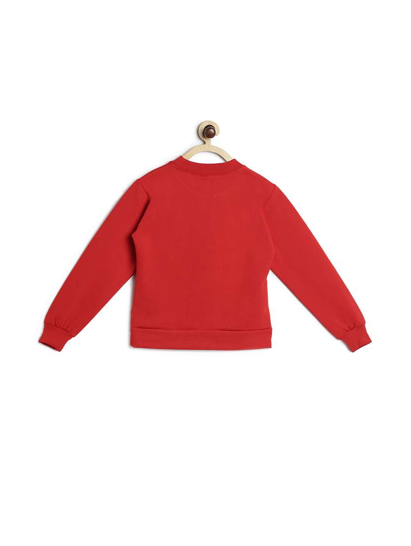 front print crew neck sweatshirt - 17244384 -  Standard Image - 1