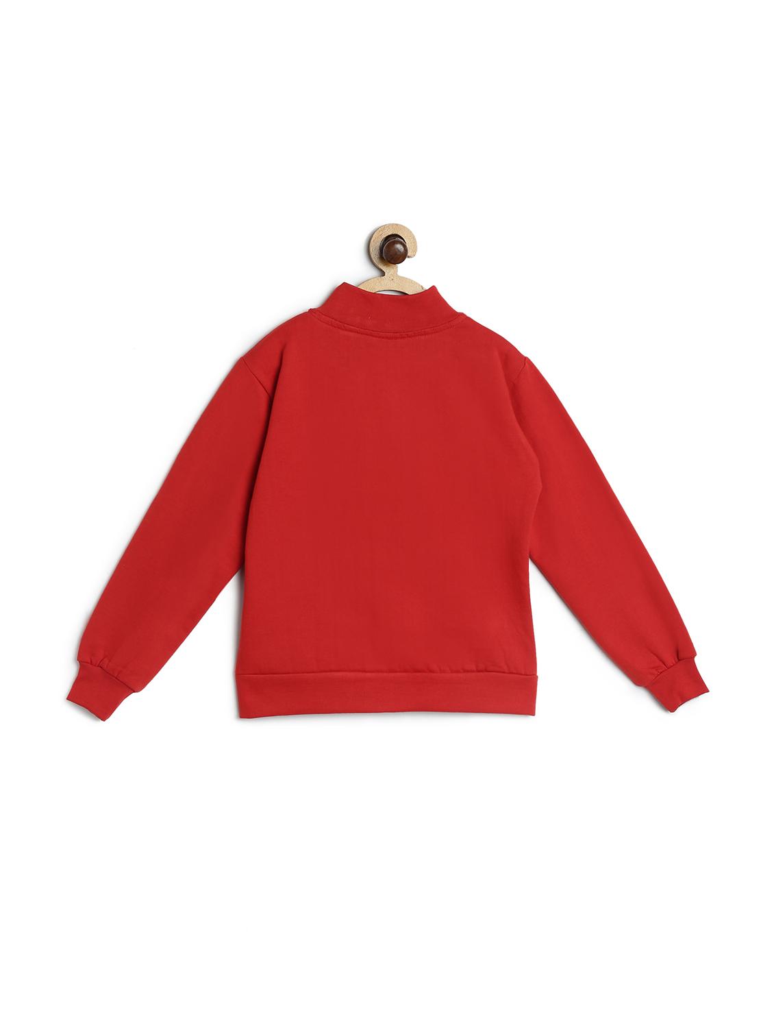 red fleece sweatshirt - 17244406 - Standard Image - 1