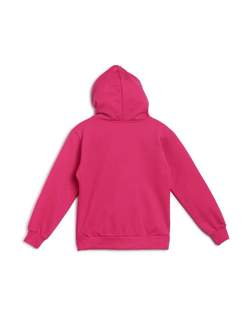 plain hood neck sweatshirt - 17244533 -  Standard Image - 1