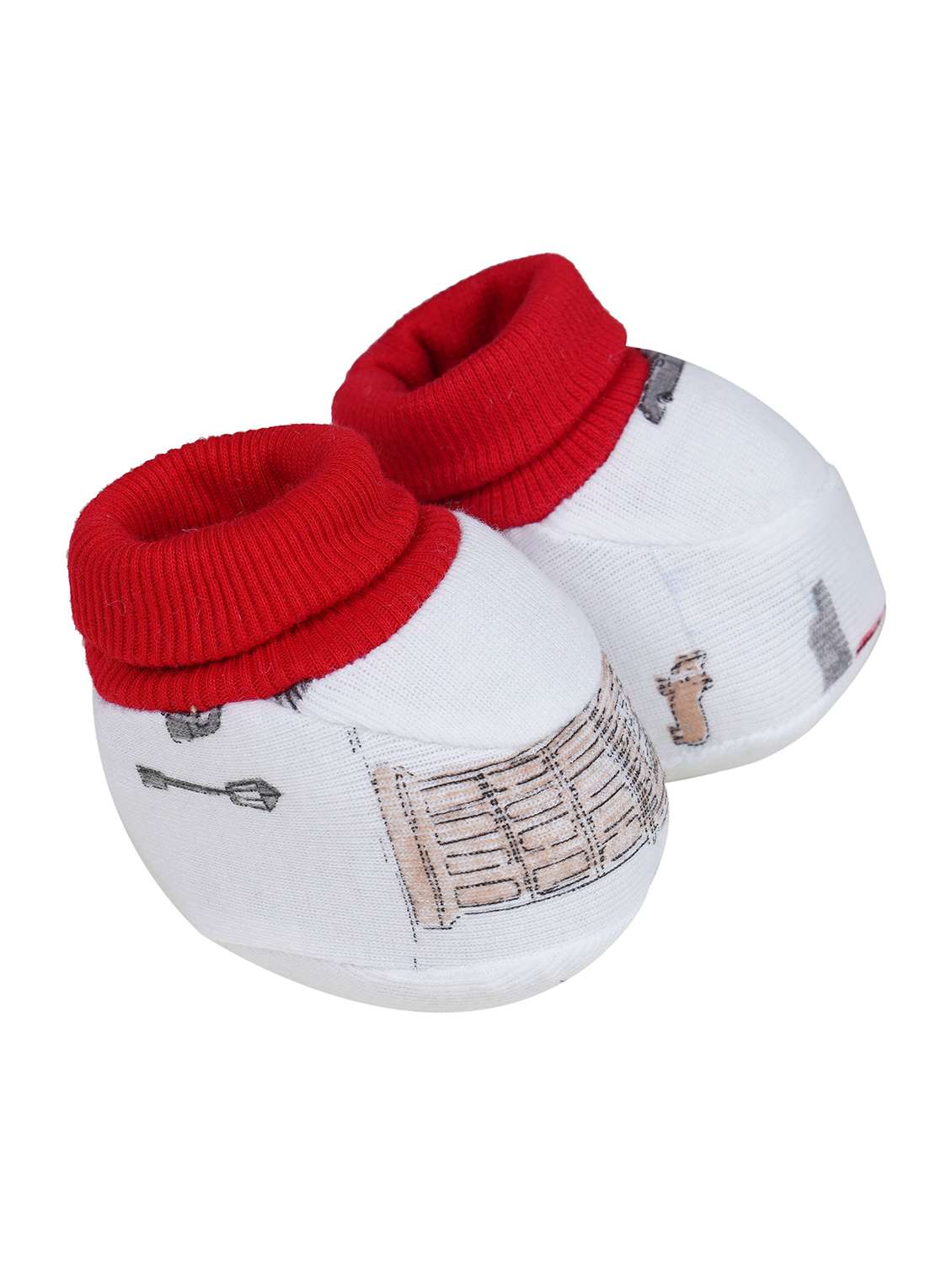 multi colored fabric booty