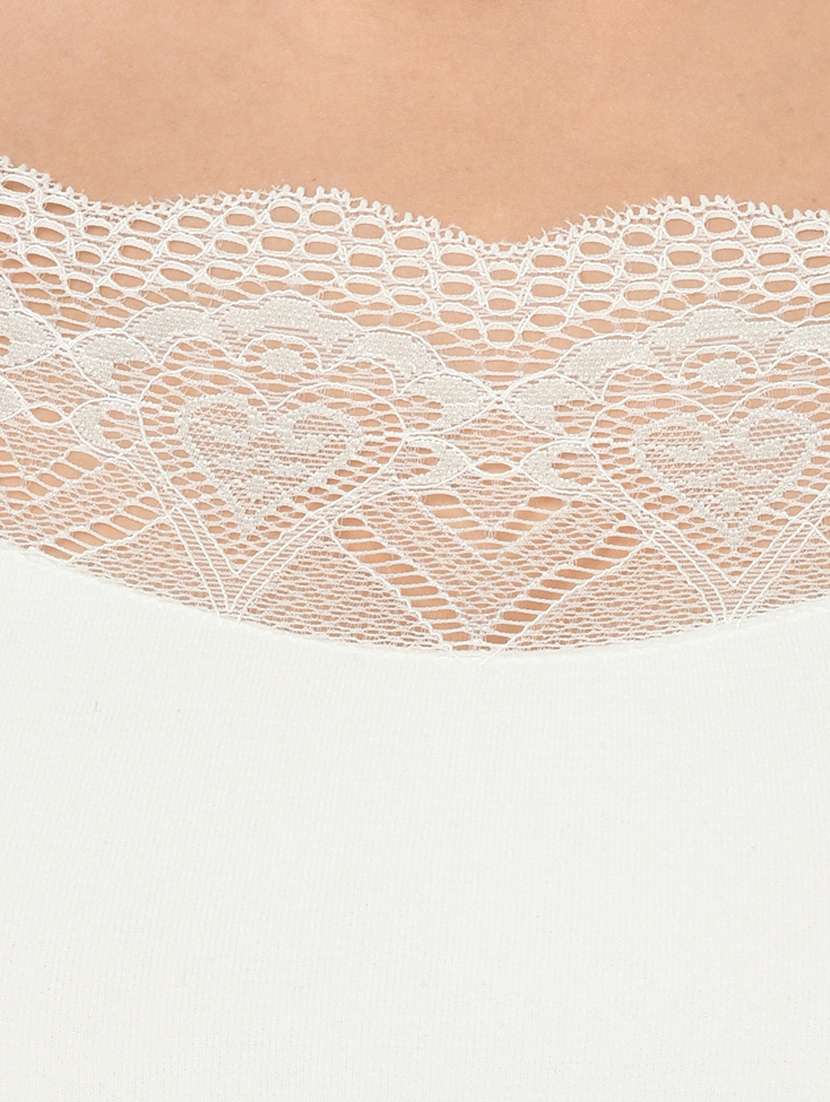 lace panel bralette - 17245293 - Standard Image - 4