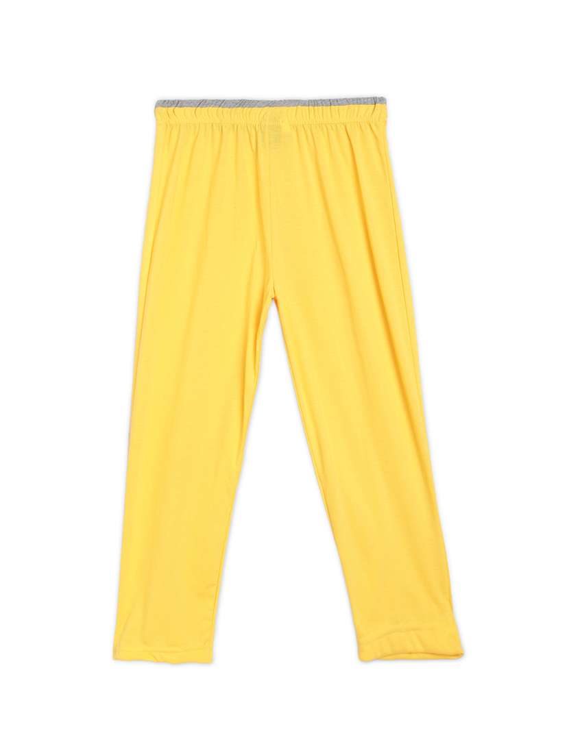 yellow cotton trackpant - 17245734 -  Standard Image - 1