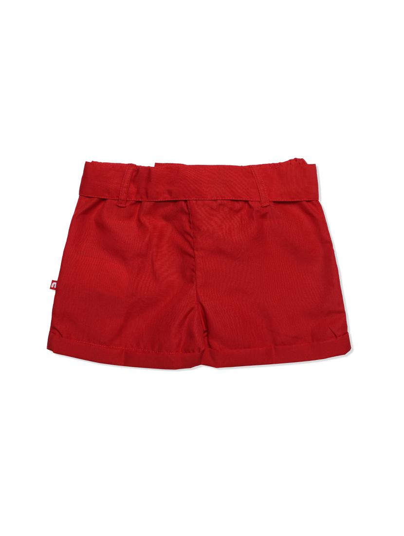 red cotton shorts & three fourth - 17256532 -  Standard Image - 1