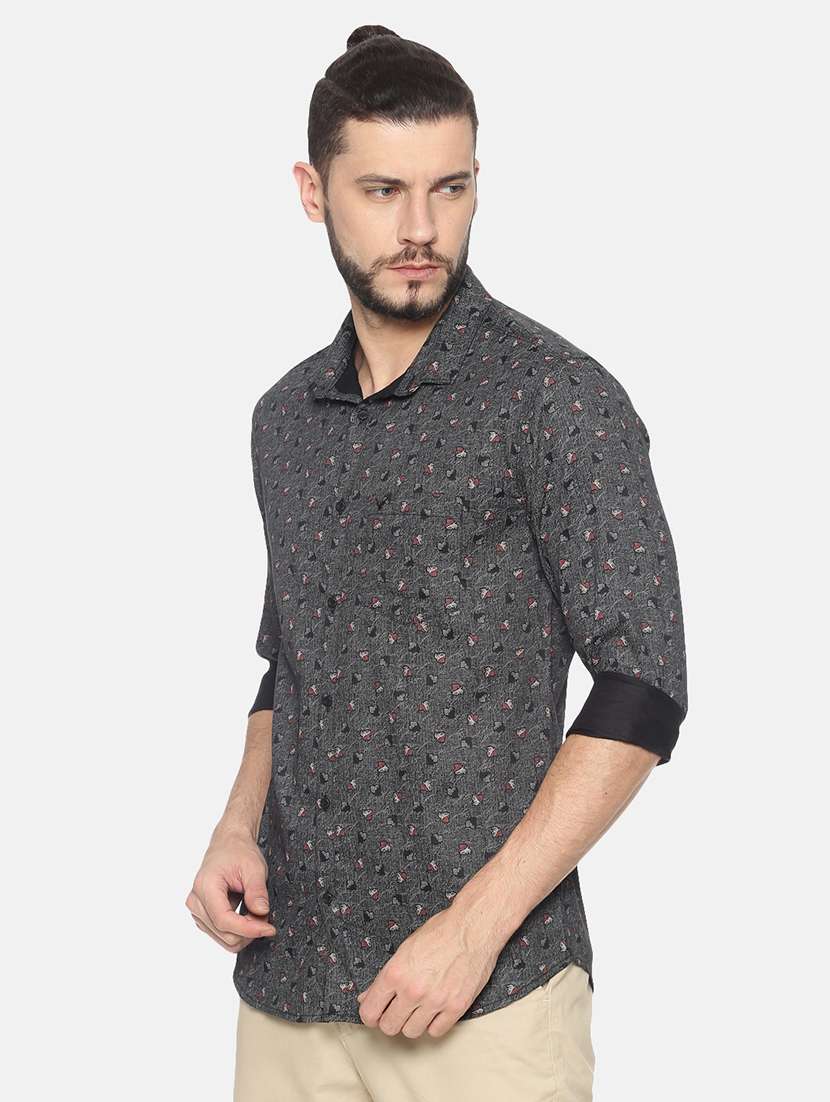 mens printed casual shirt - 17258314 -  Standard Image - 1