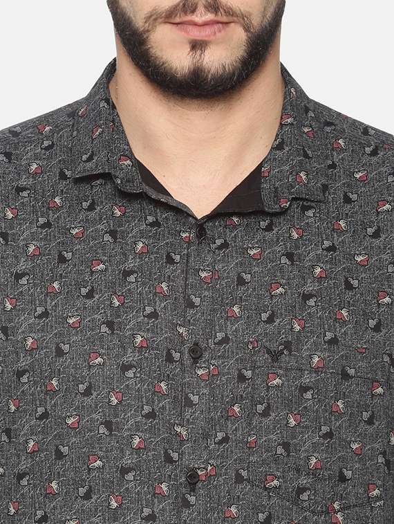 mens printed casual shirt - 17258314 -  Standard Image - 4