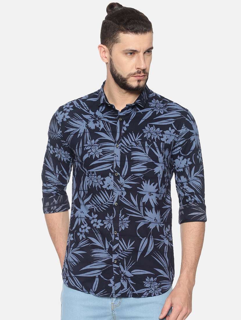 mens tropical casual shirt