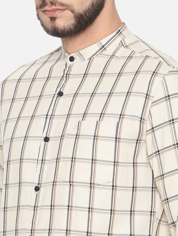 mens checks casual shirt - 17258363 -  Standard Image - 4