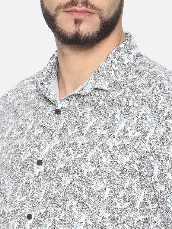 mens florals casual shirt - 17258370 -  Standard Image - 4