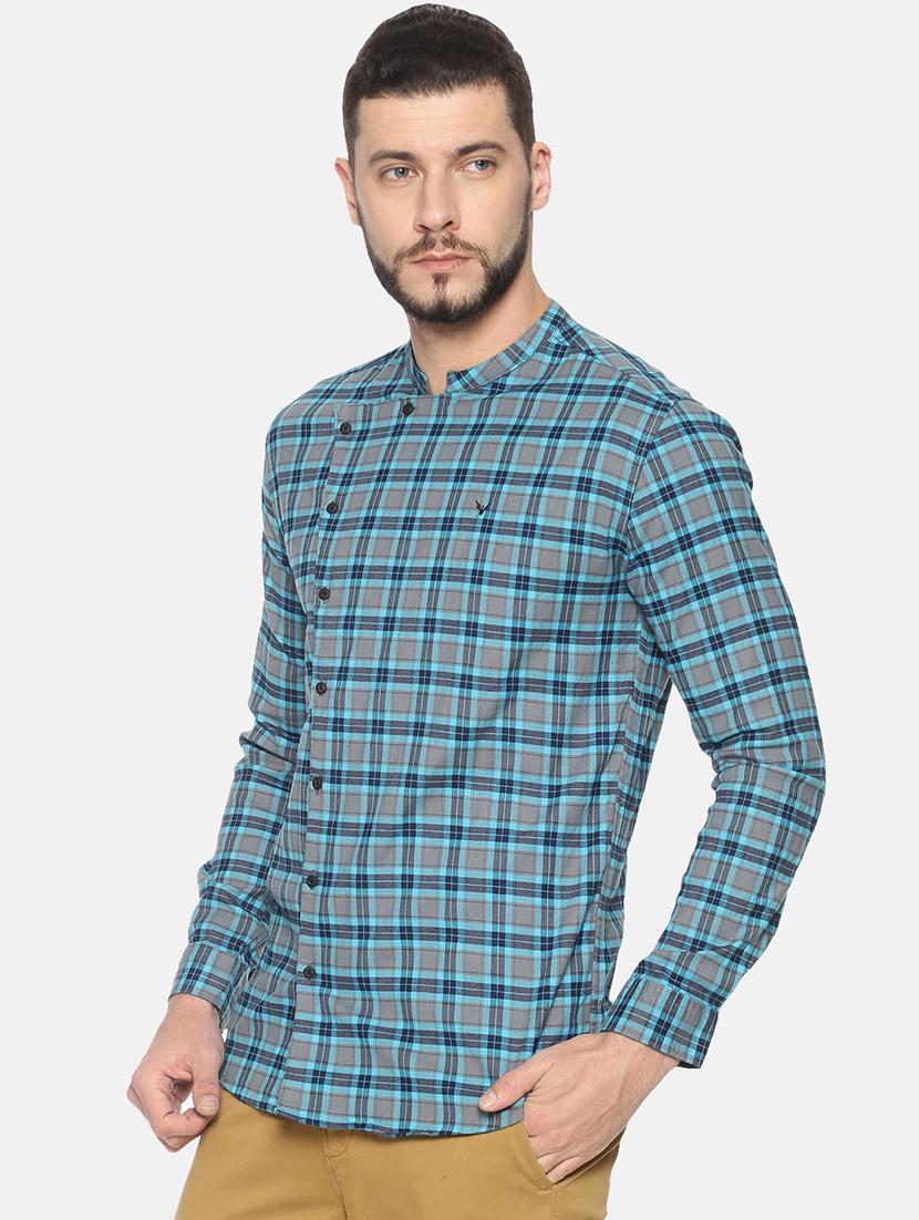 mens checks casual shirt - 17258389 -  Standard Image - 1