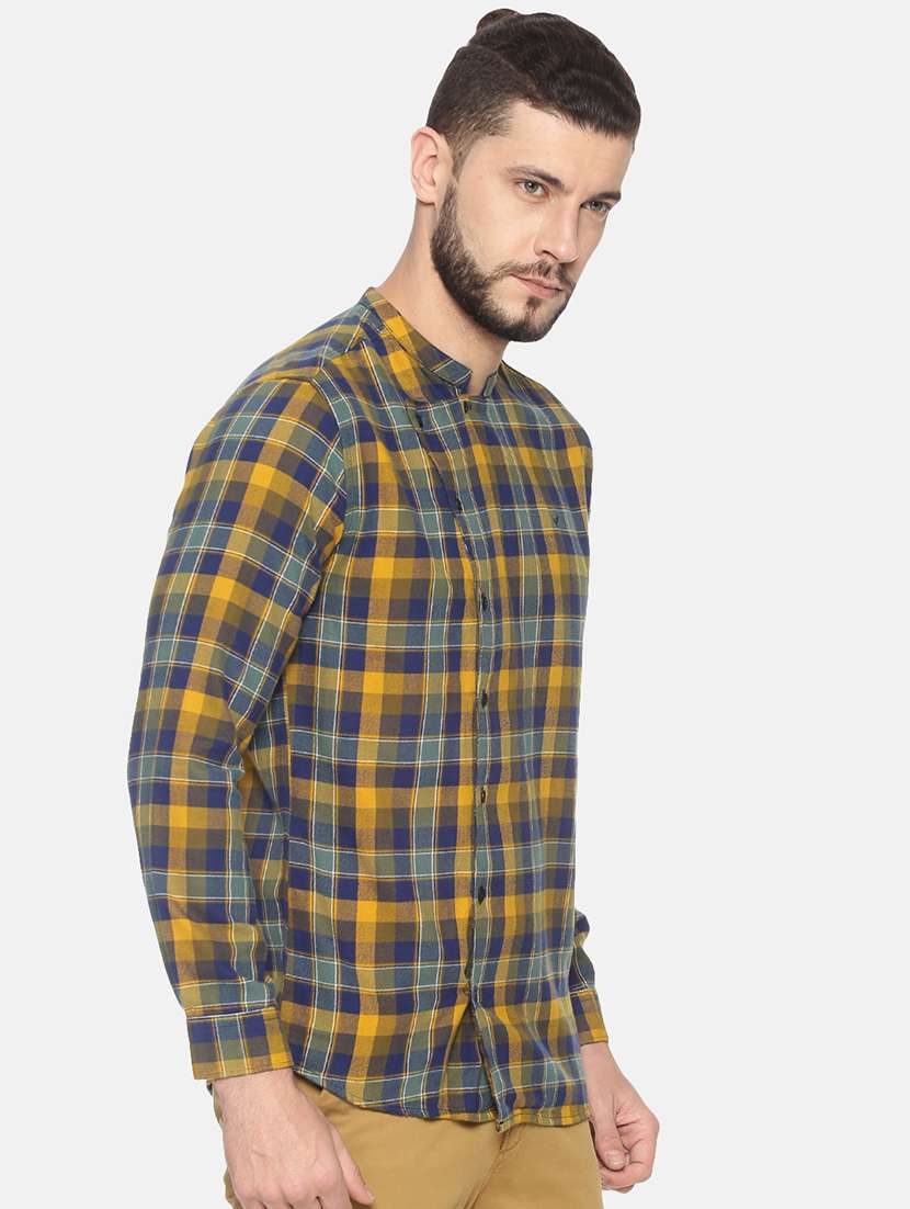 mens checks casual shirt - 17258390 -  Standard Image - 1