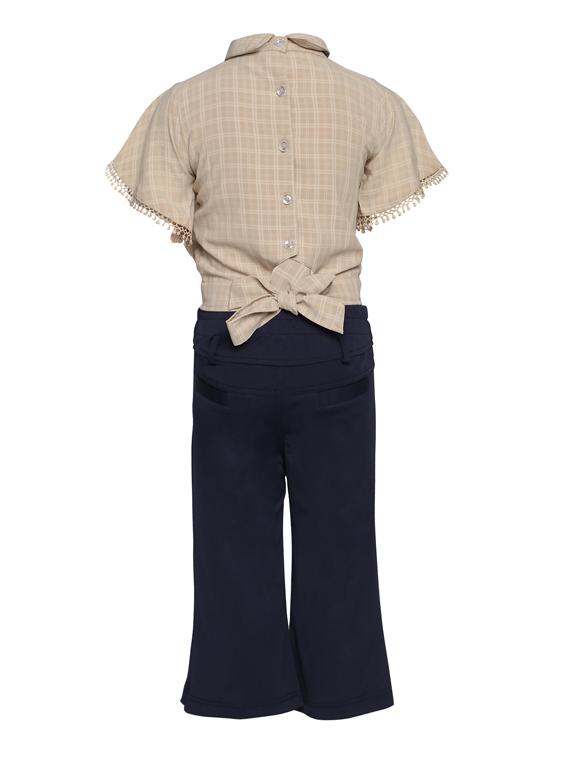 multi colored rayon full length sets twin & jump suit - 17258487 - Standard Image - 1
