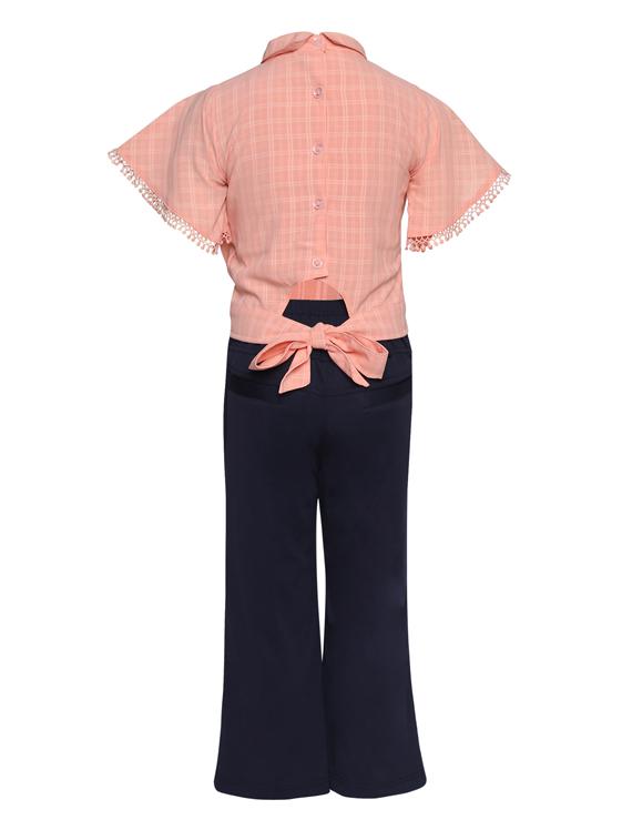 multi colored rayon full length sets twin & jump suit - 17258488 -  Standard Image - 1