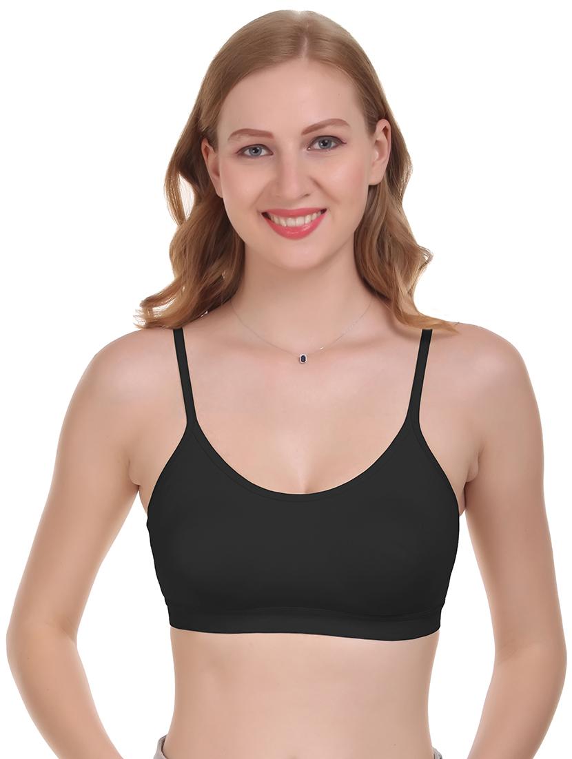 full coverage solid sports bra