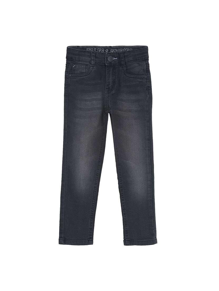 boy's plain slim fit jeans