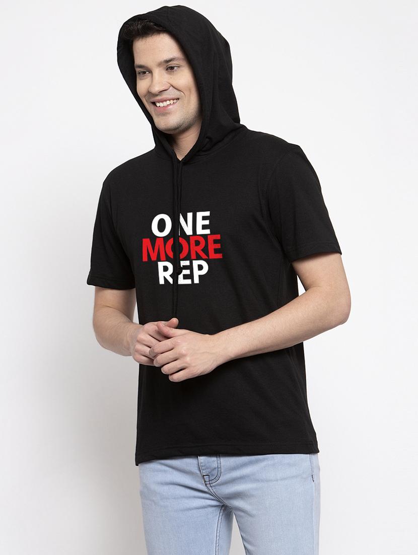 black chest print t-shirt - 17263775 -  Standard Image - 1