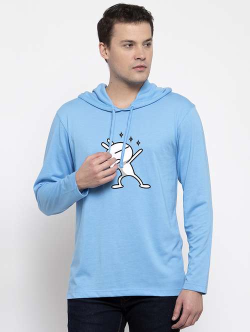 men front print long sleeve t-shirt - 17263832 -  Standard Image - 0