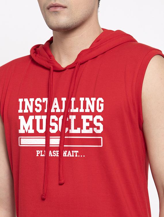 red chest print t-shirt - 17263883 - Standard Image - 4