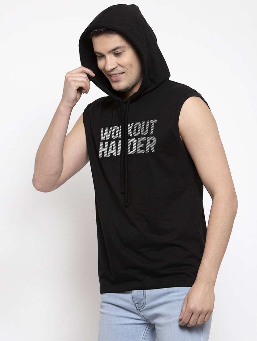 black chest print t-shirt - 17263894 -  Standard Image - 1